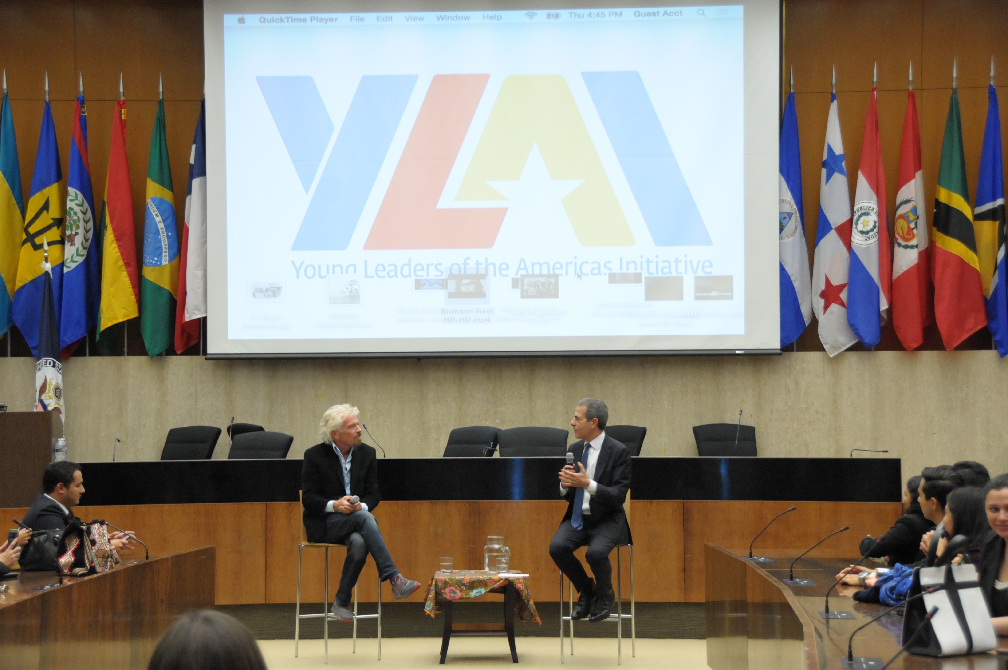 Meeting with Richard Branson